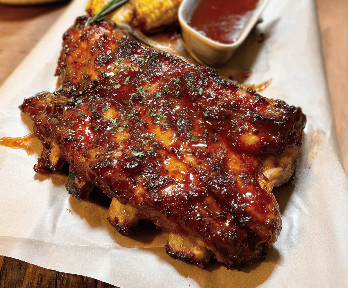 Easy Memphis-Style Pork Side Ribs Recipe