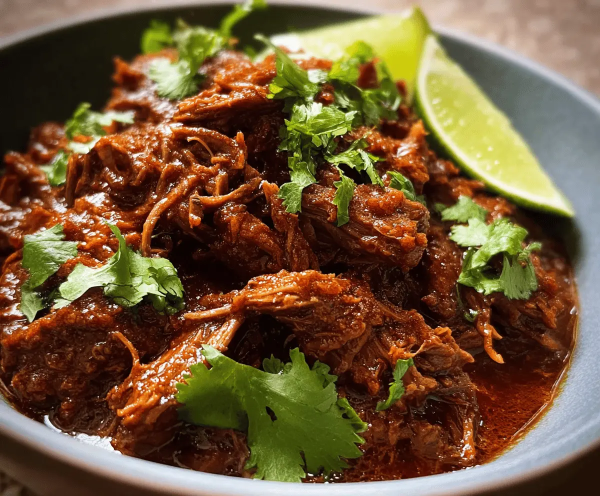 Easy Slow Cooker Mexican Beef Recipe