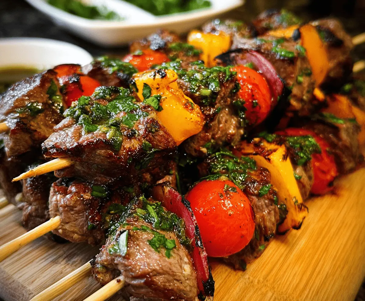 Easy & Delicious Steak Kabobs Recipe