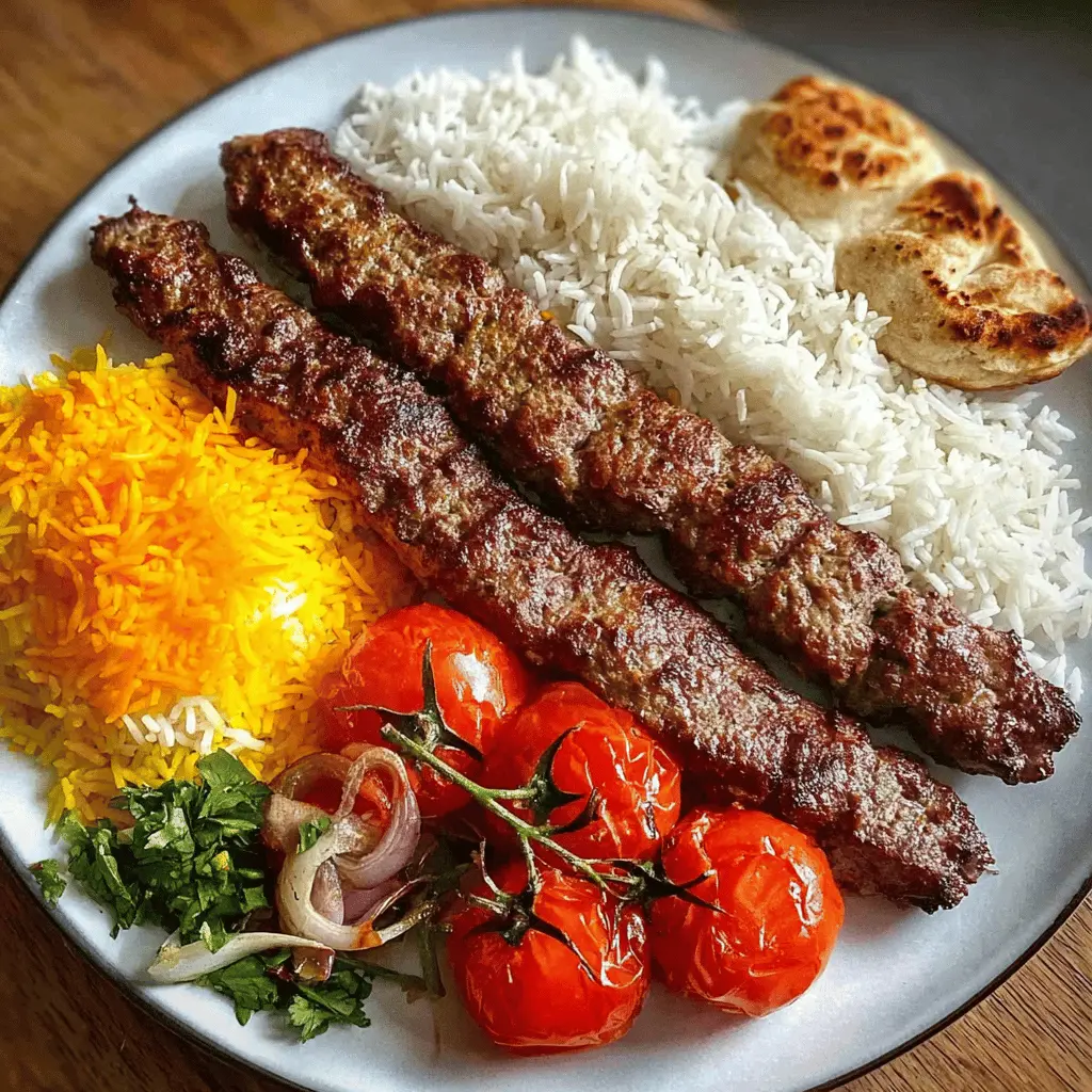 Easy Persian Koobideh Kabobs Recipe