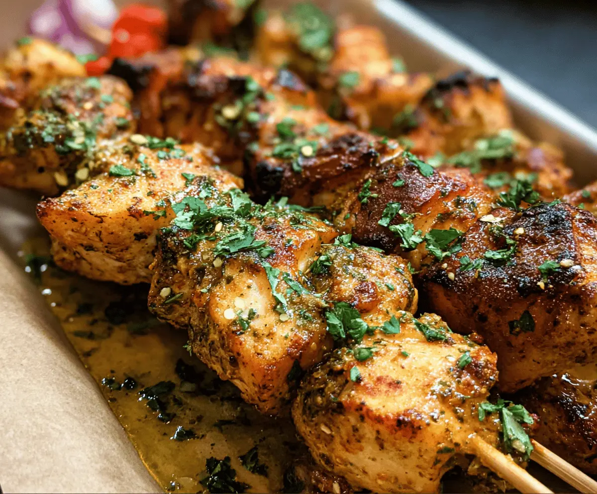 Easy Cowboy Butter Chicken Skewers Recipe