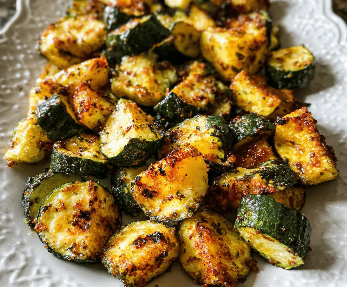 Easy Air Fryer Zucchini and Squash Recipe