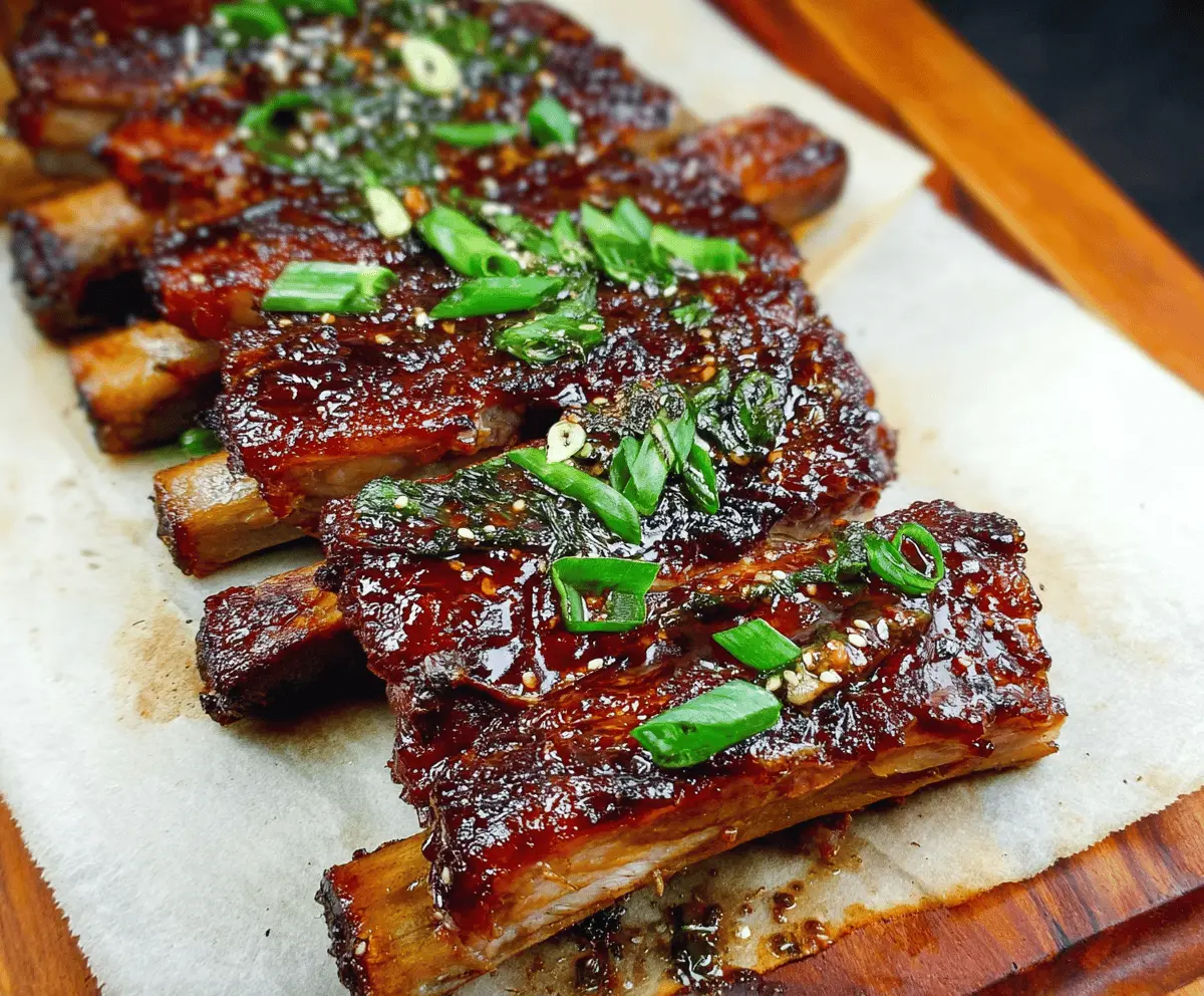 Easy Asian Pork Ribs Baked in the Oven