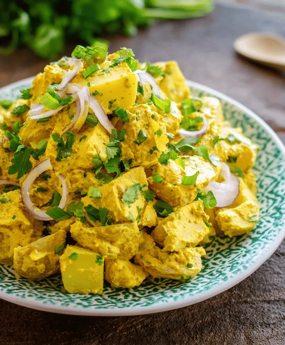 Easy Curried Potato Salad Recipe