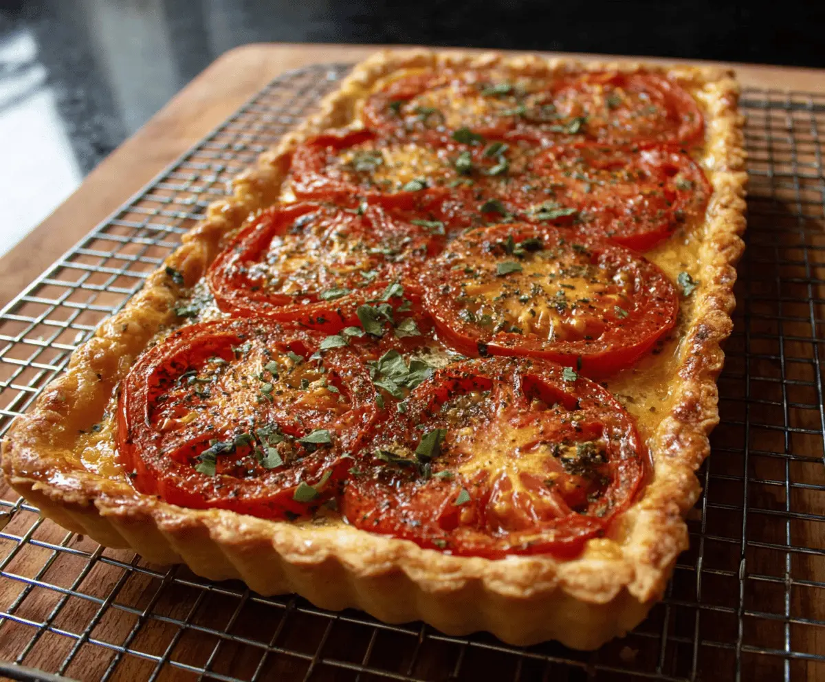 Easy Tomato Tart Recipe for Summer Meals