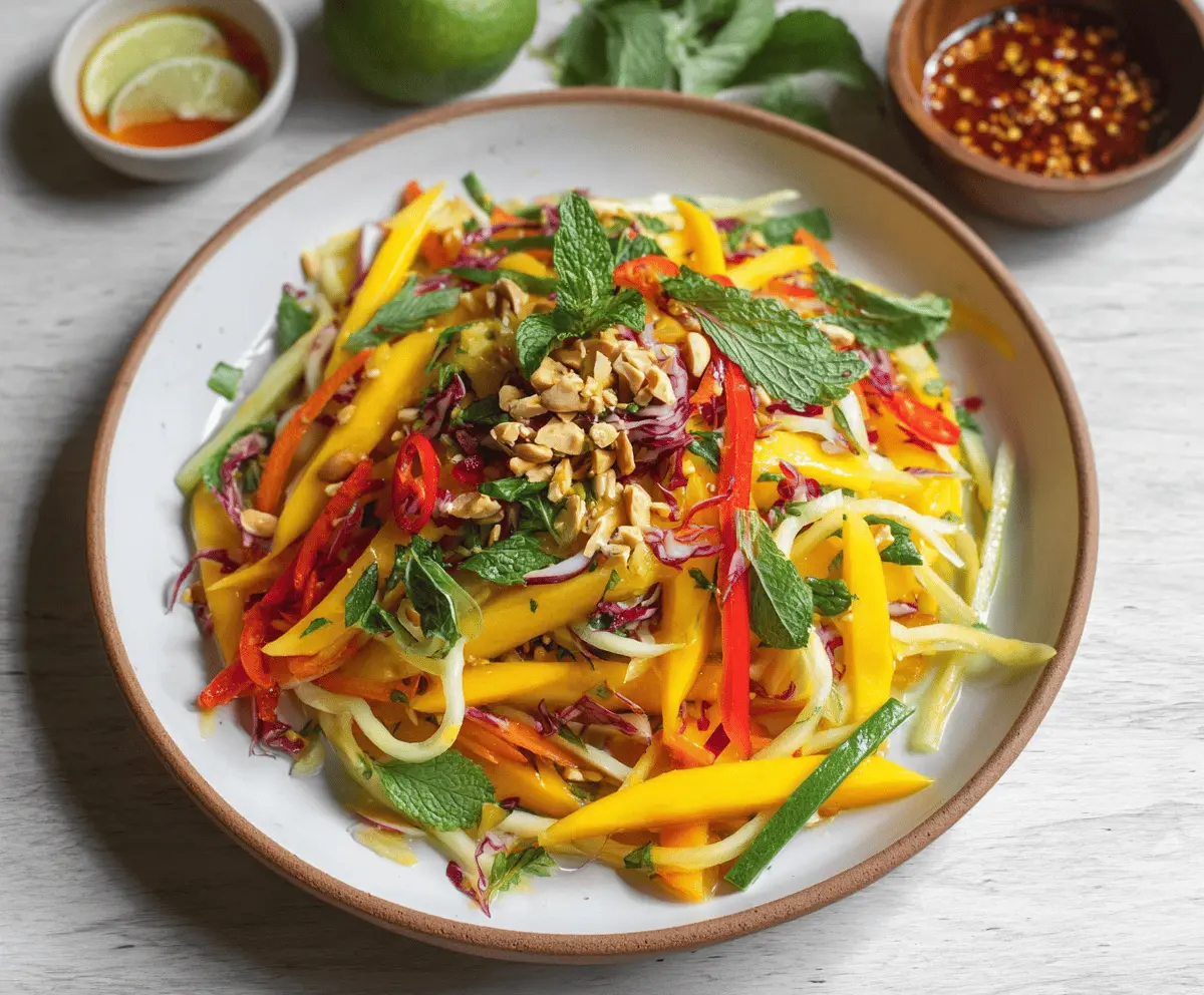 Fresh and Flavorful Thai Mango Salad Recipe