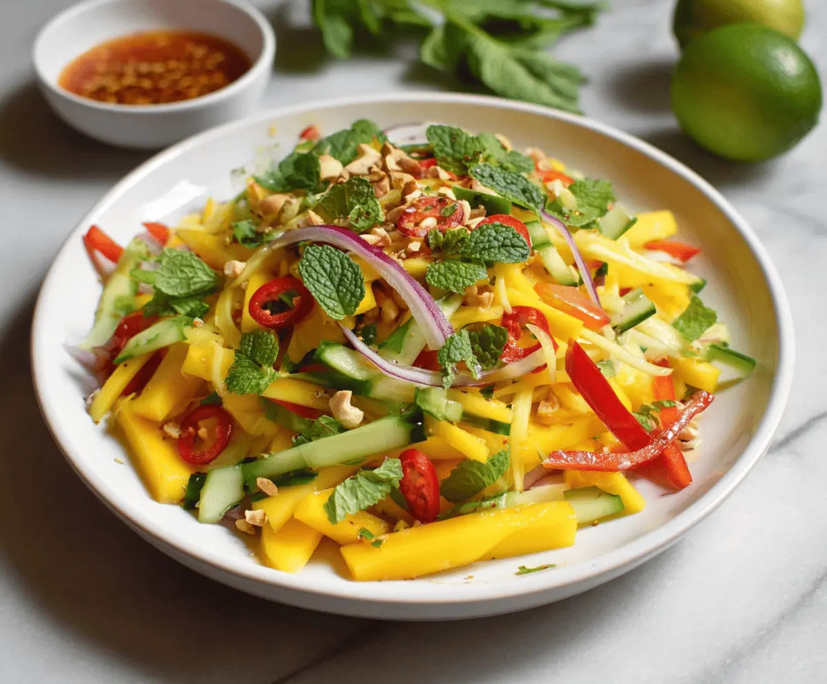 Fresh and Flavorful Thai Mango Salad Recipe