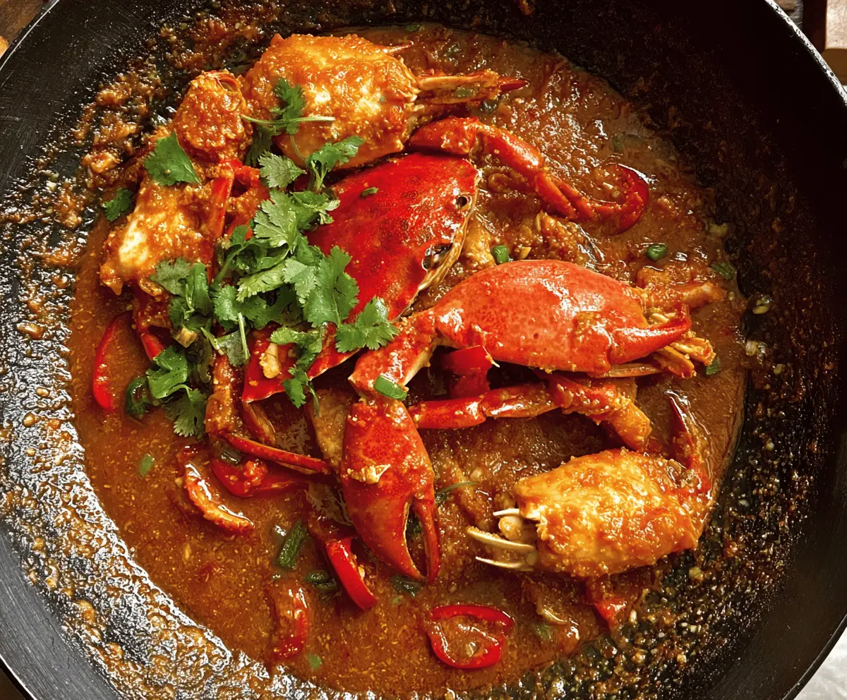 Easy Singaporean Chilli Crab Recipe for Beginners