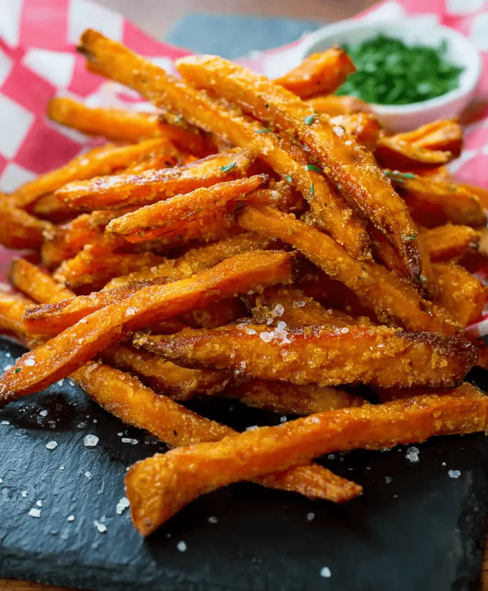 Extra Crispy Sweet Potato Fries Recipe