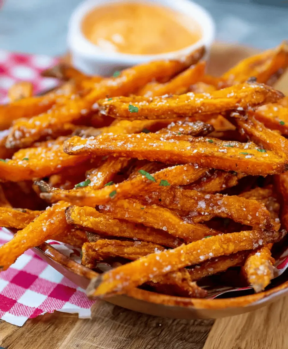 Extra Crispy Sweet Potato Fries Recipe