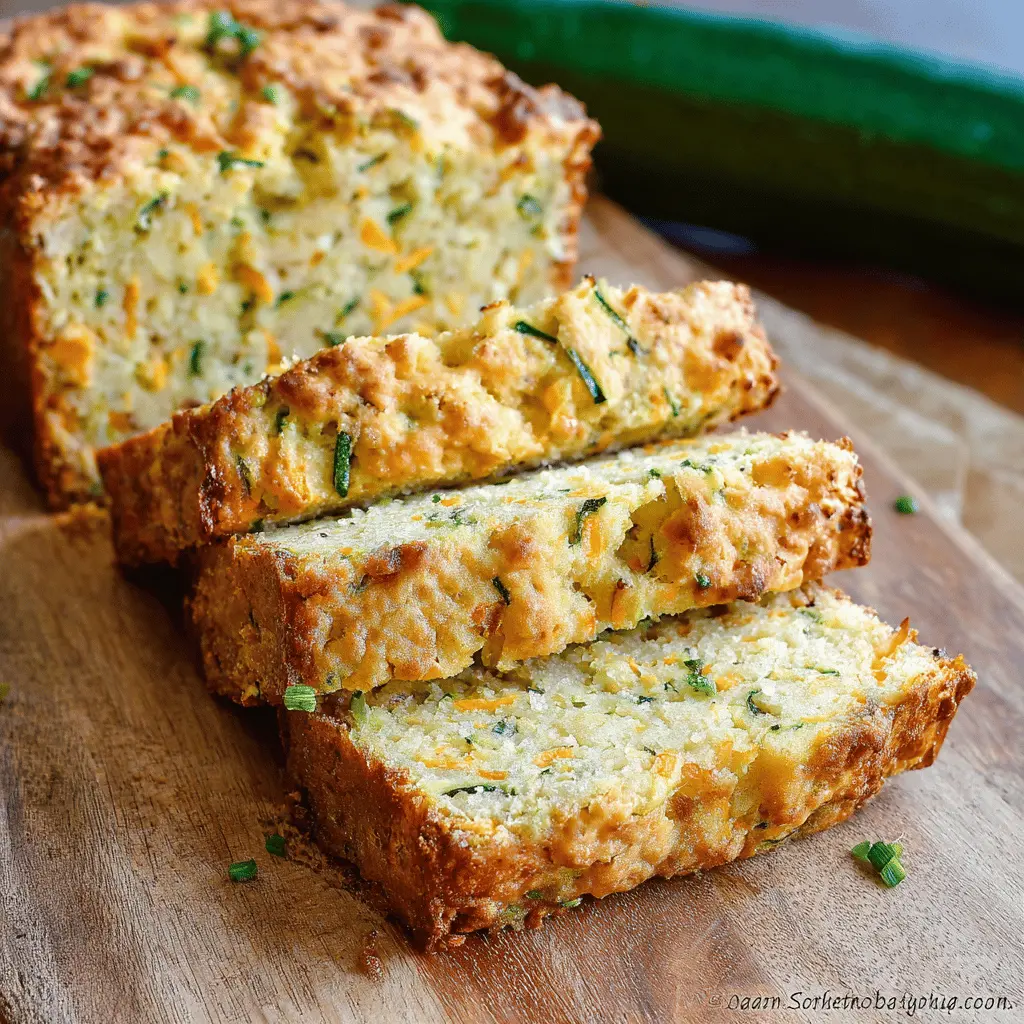 Best Zucchini Cheddar Bread Recipe Ever