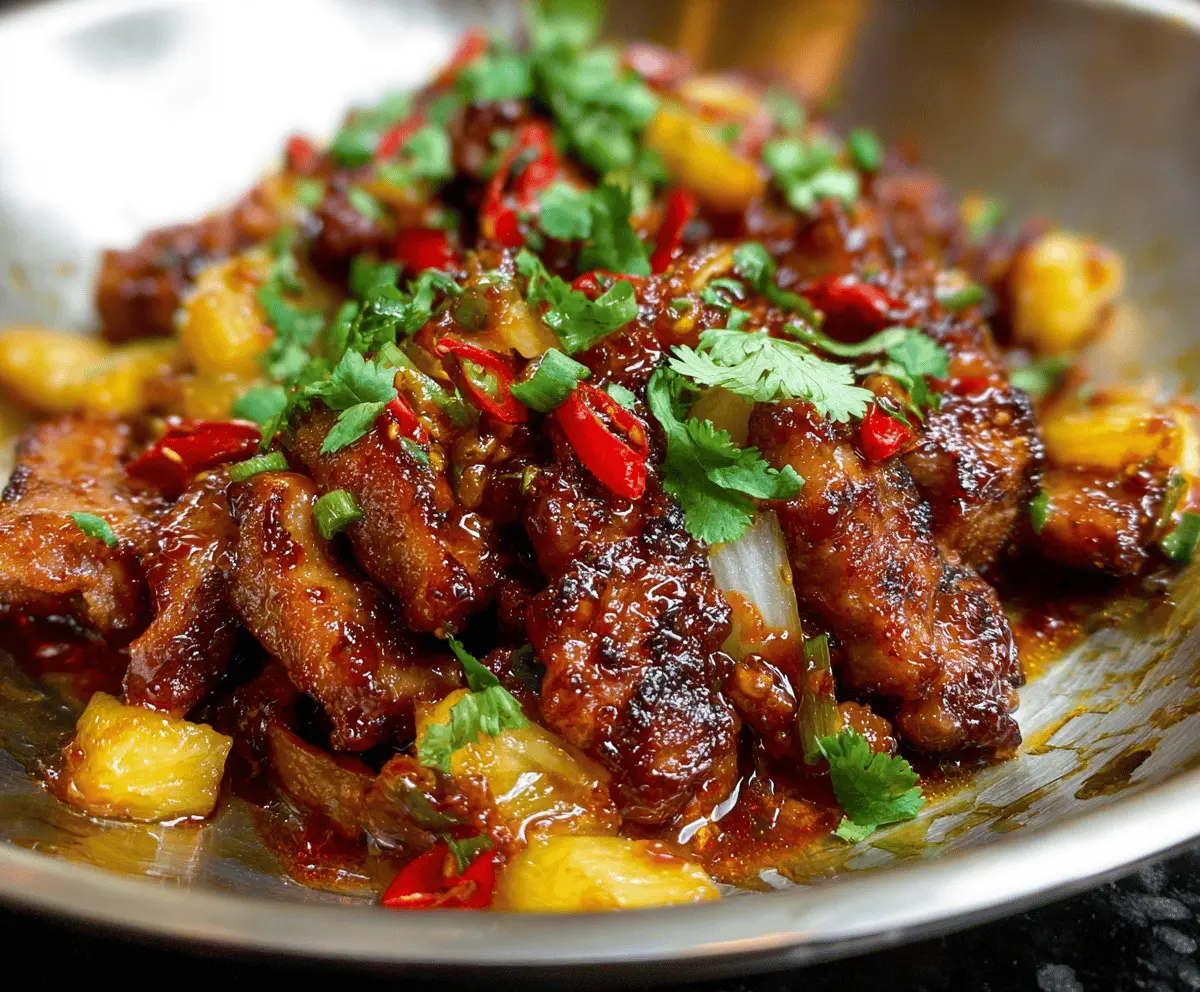 Super Tender Pineapple Pork Recipe for Easy Dinner