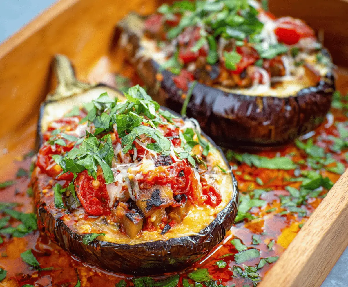 Easy and Delicious Stuffed Eggplant Recipe