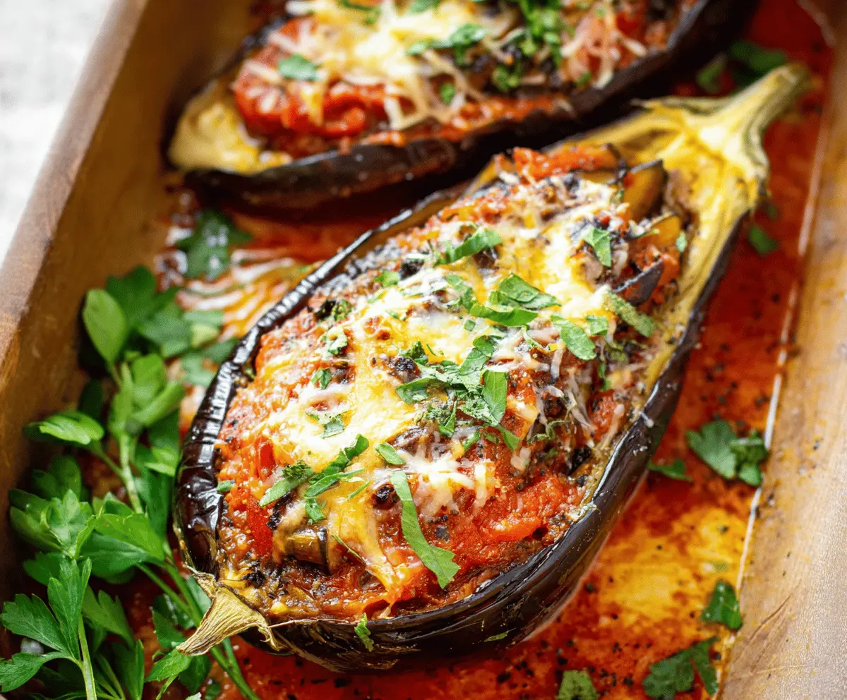 Easy and Delicious Stuffed Eggplant Recipe