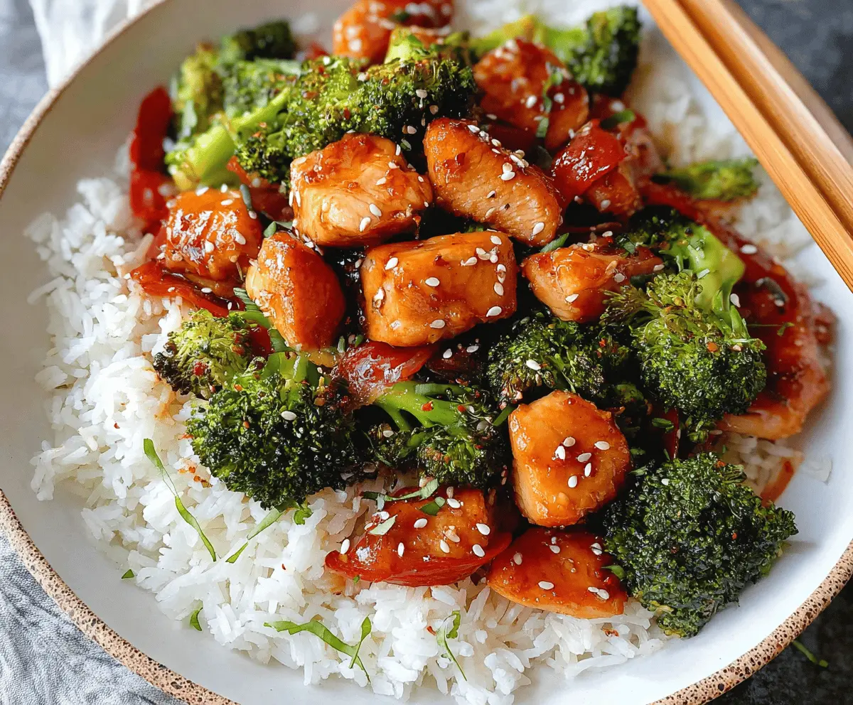 Easy Honey Garlic Chicken Stir Fry Recipe