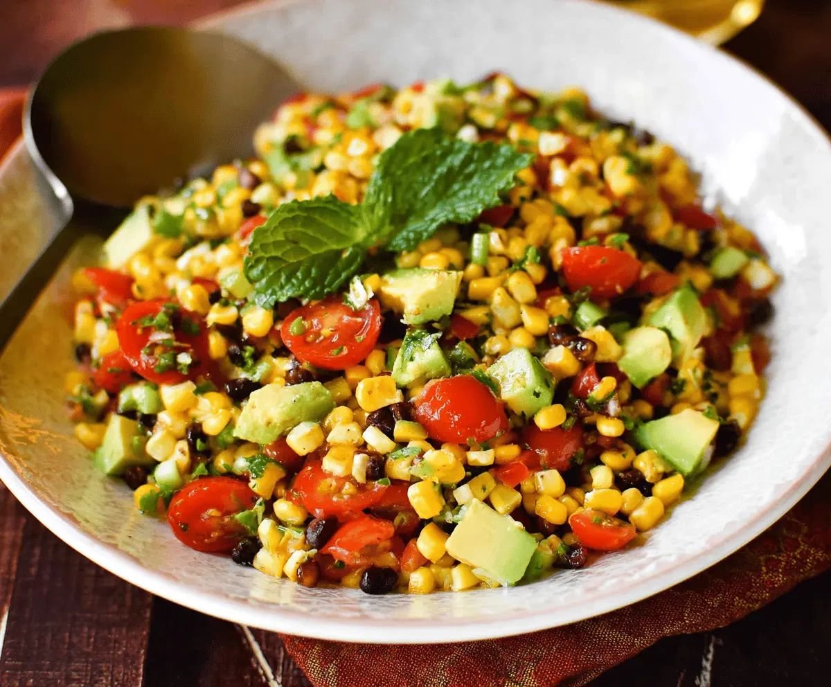 Bright and Zesty Corn Salad Recipe for Summer