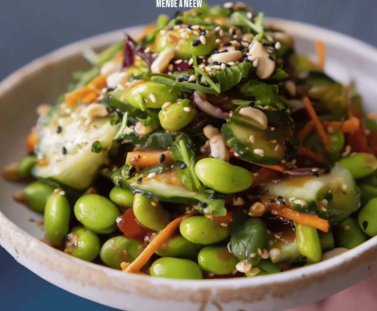 Easy Miso Sesame Bean Salad with Rich Flavor
