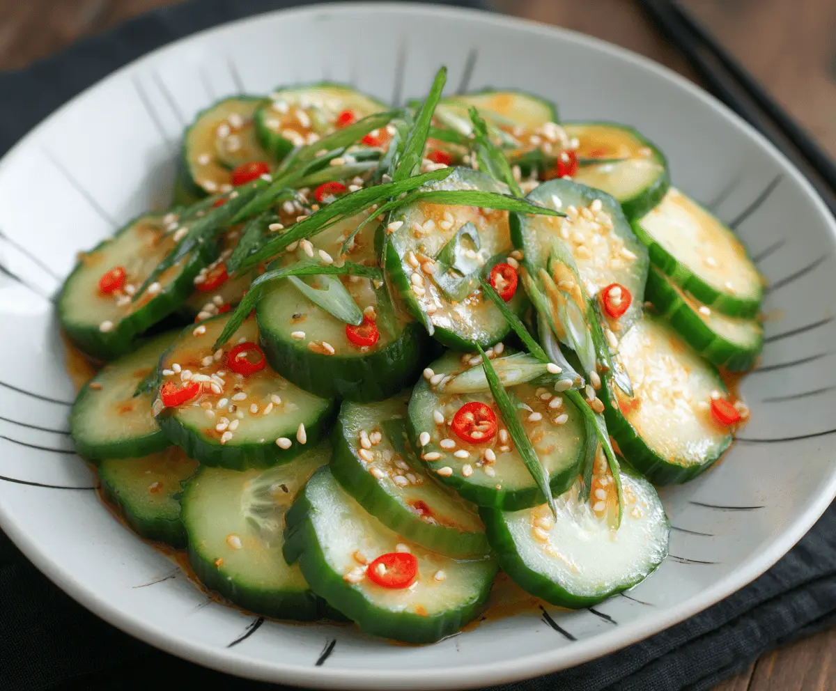 Easy California Roll Cucumber Salad Recipe