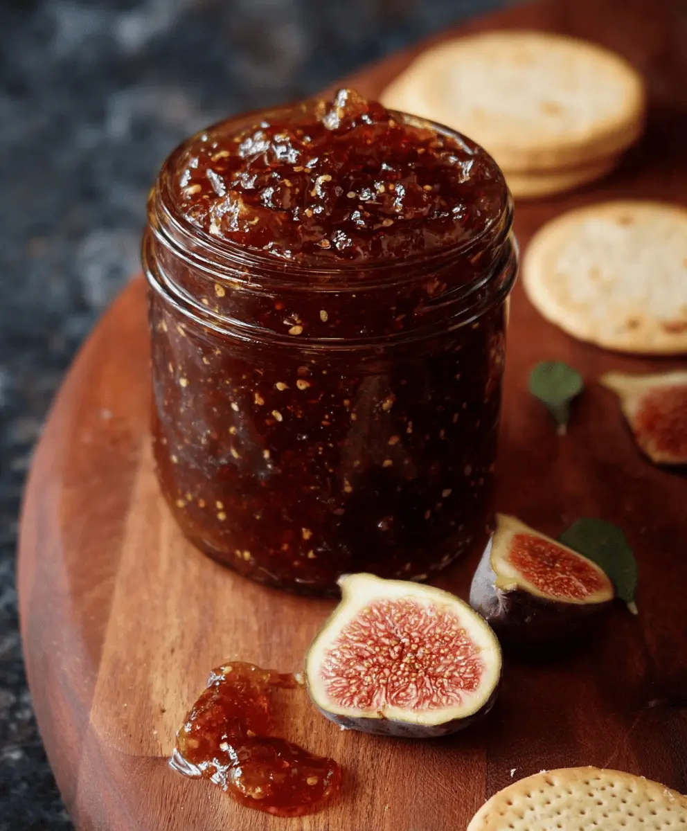 Easy Homemade Fig Jam Using Dried Figs