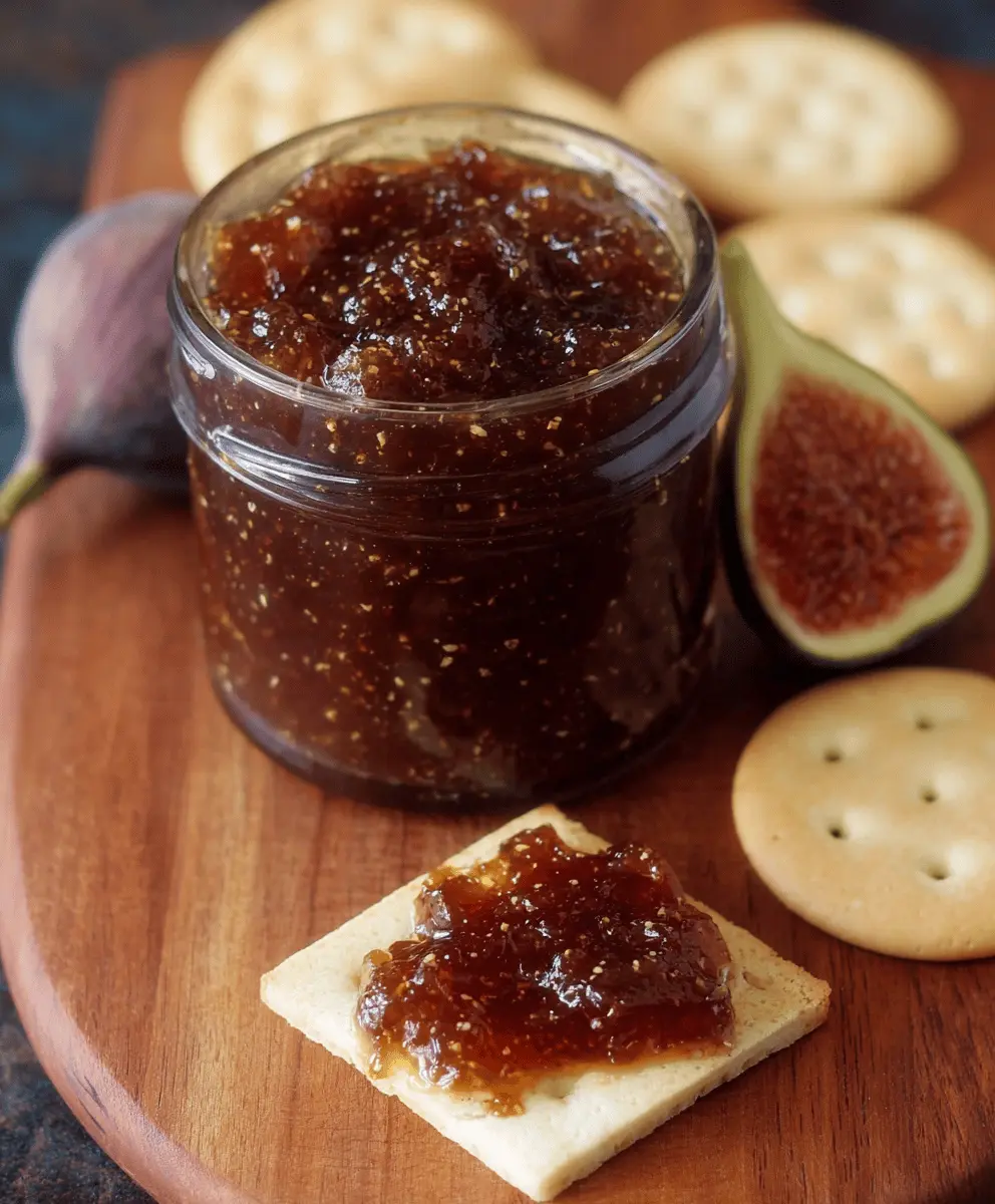 Easy Homemade Fig Jam Using Dried Figs