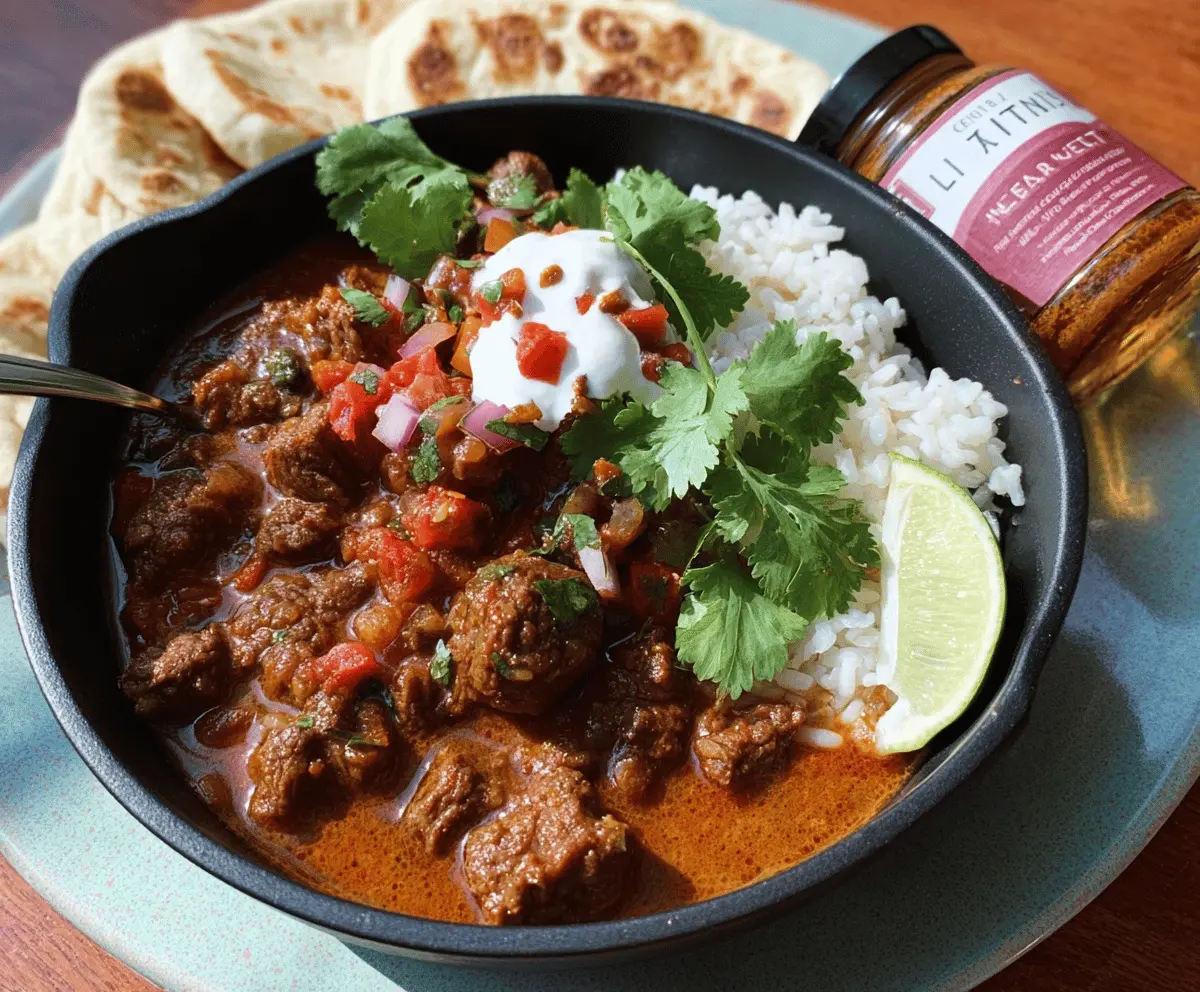 Easy Chili Colorado Inspired Stew
