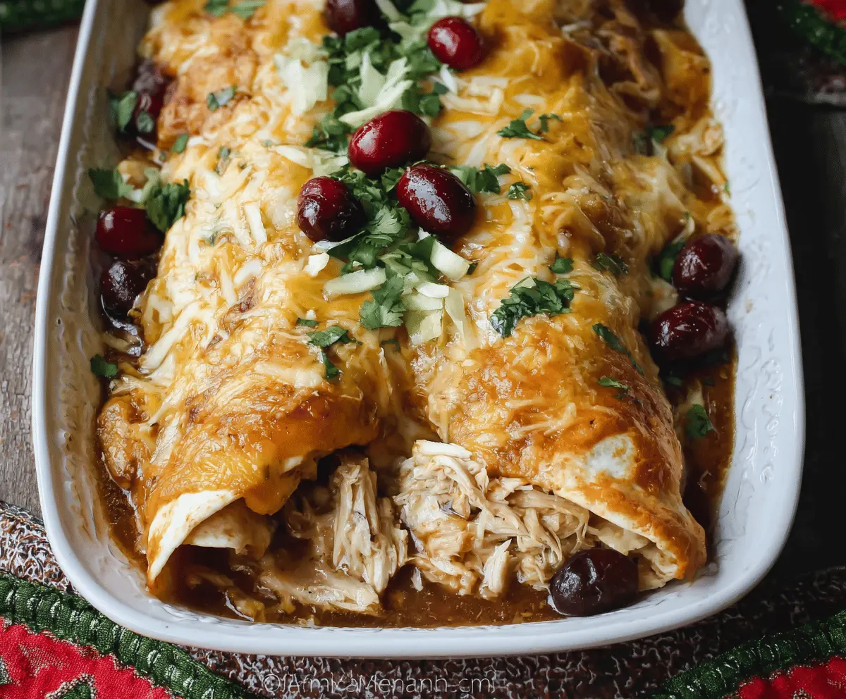 Thanksgiving Enchiladas
