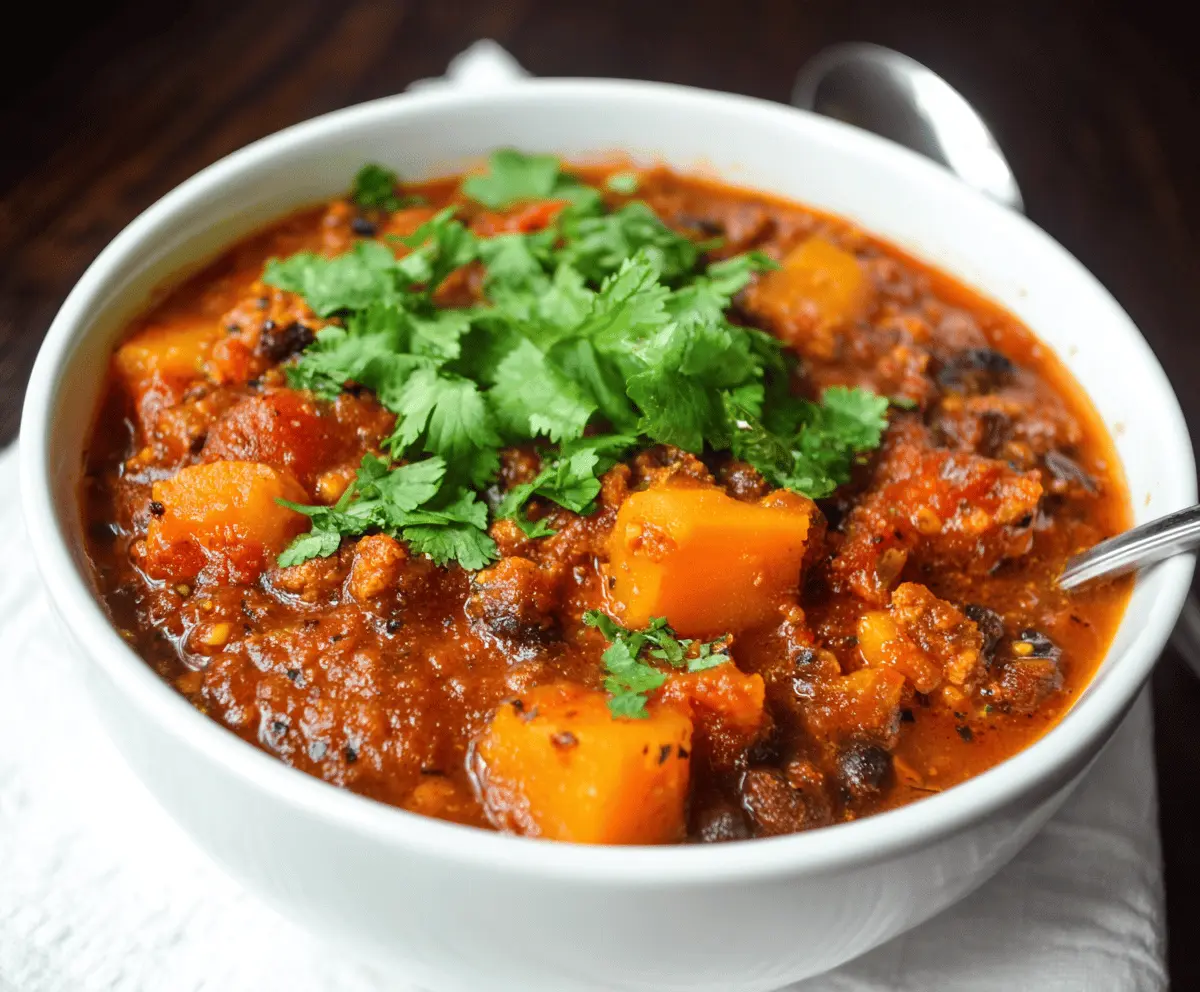 Butternut Squash Chili