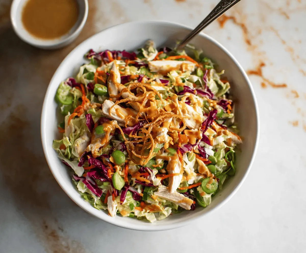 Crunchy Chinese Chicken Salad