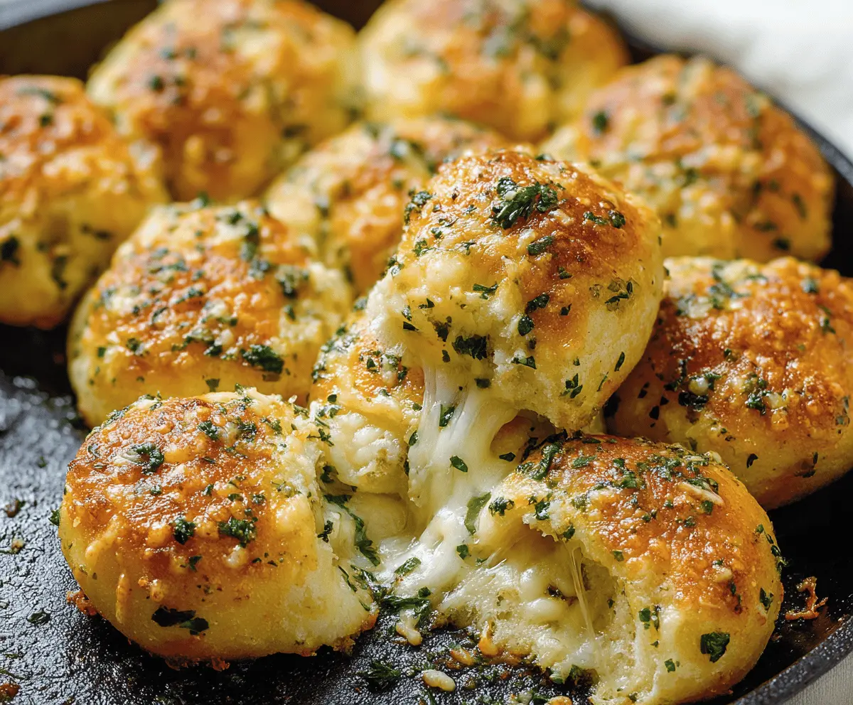Easy and Cheesy Garlic Knots 