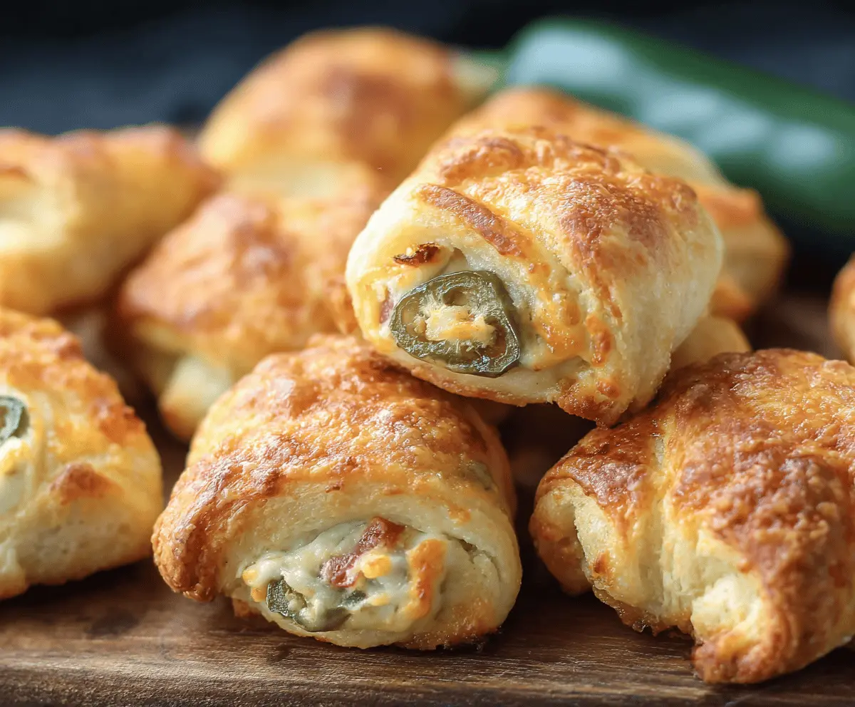 Jalapeno Popper Crescent Rolls