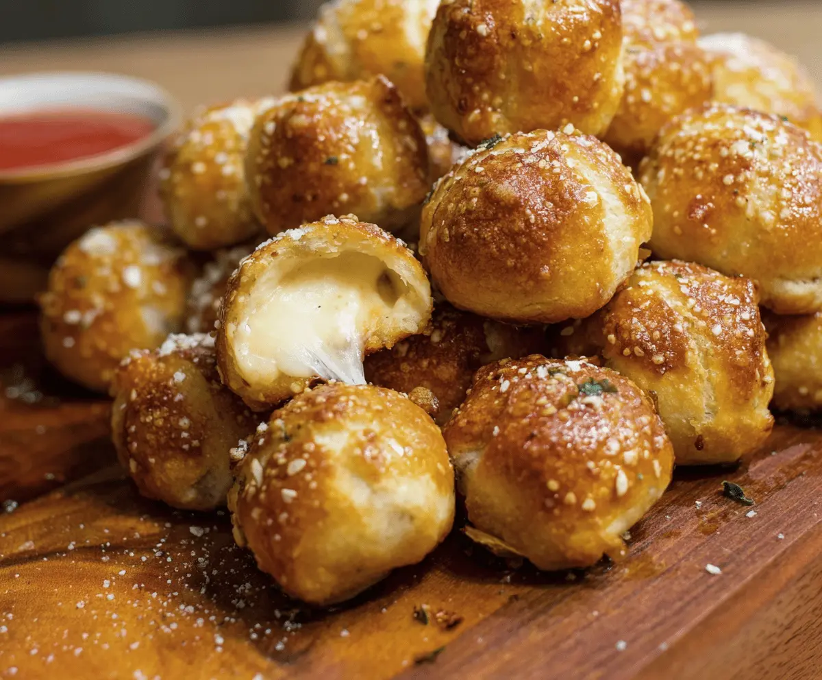 Tasty Mozzarella Pretzel Bites