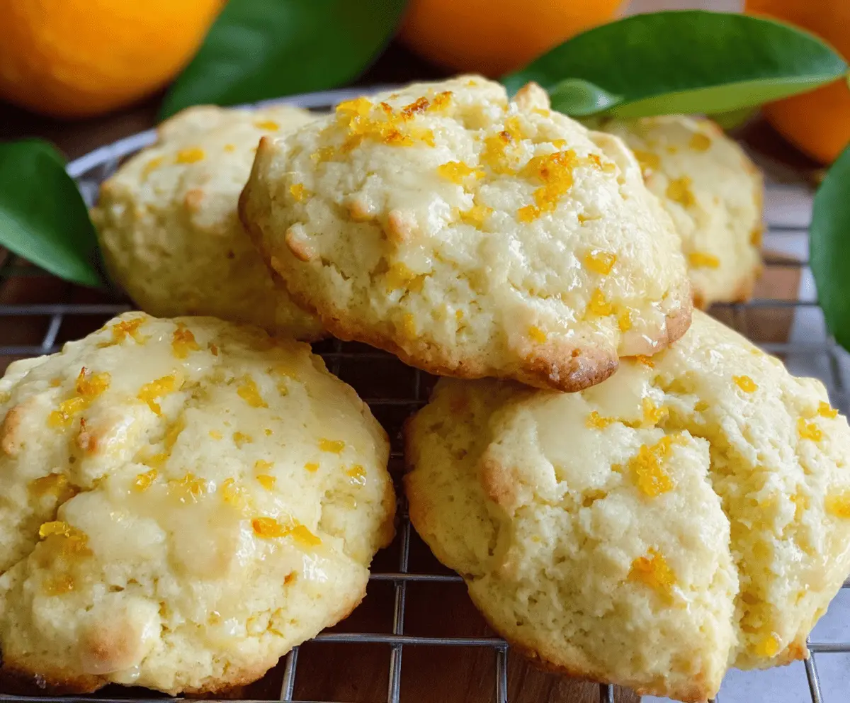 The Ultimate Bakery-Size Orange Scone Cookies