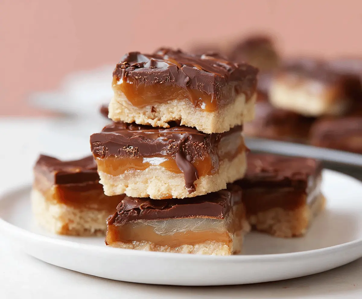 Twix Cookie Bars 