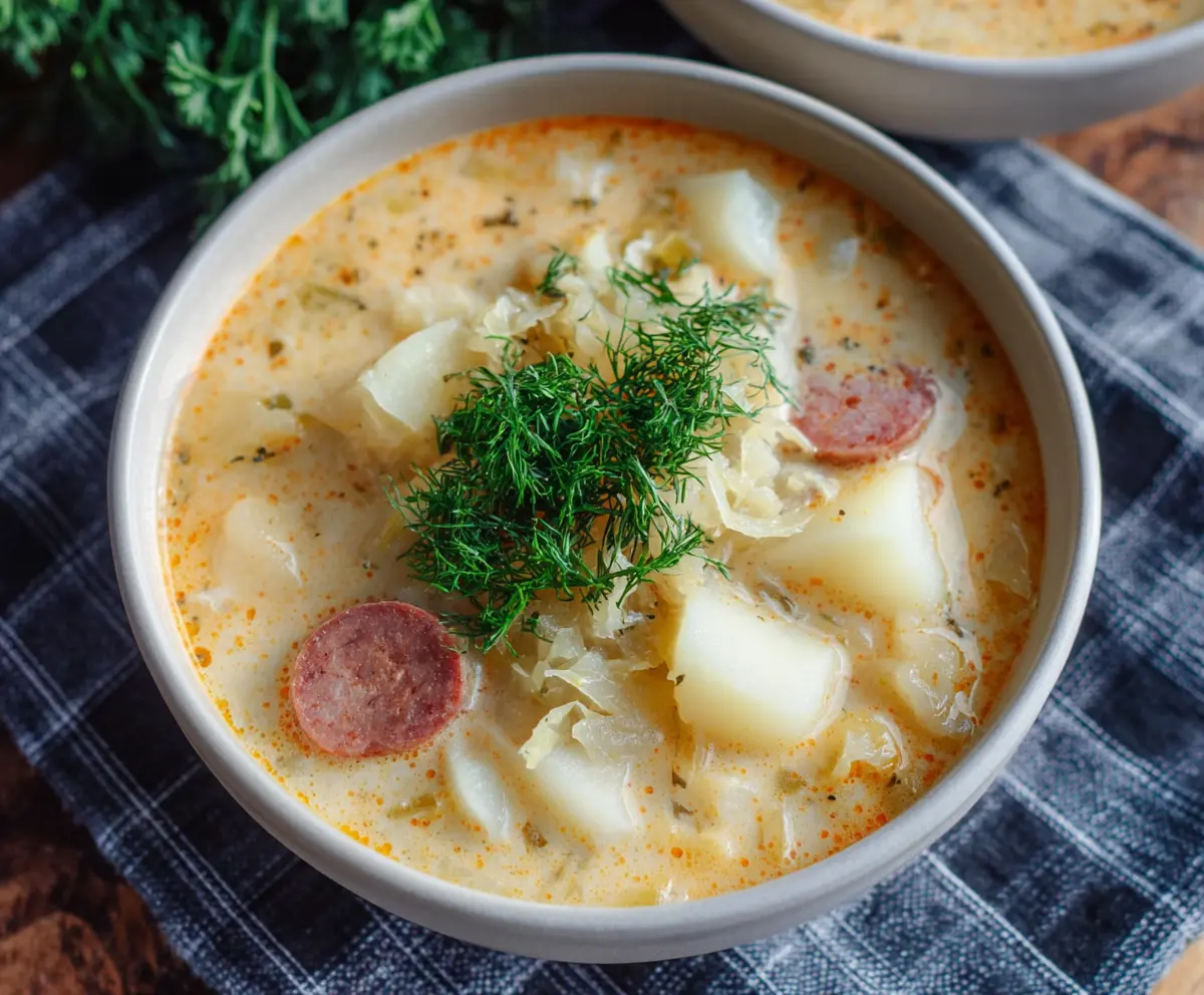 Potato and Sauerkraut Soup