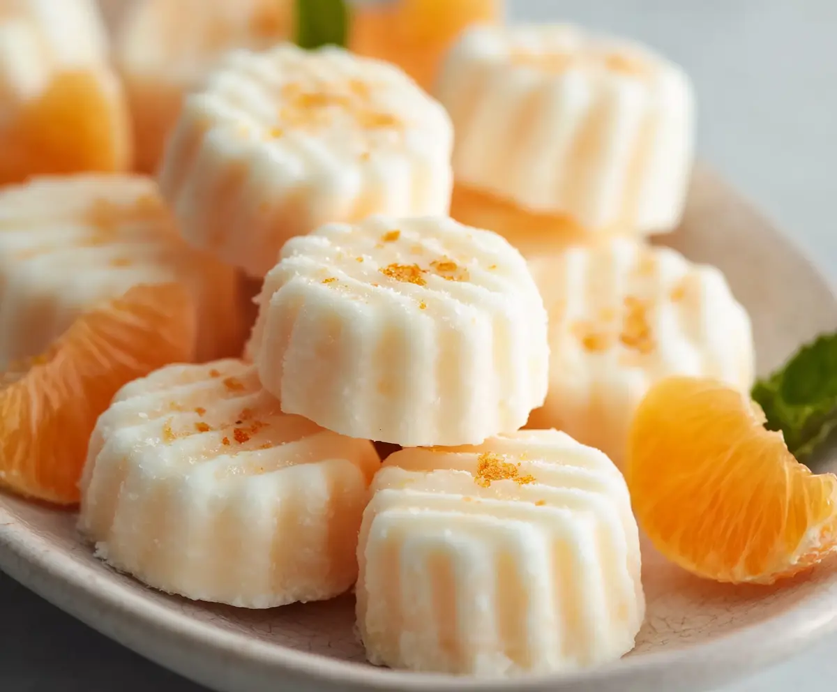 Sweet Orange Cream Cheese Mints