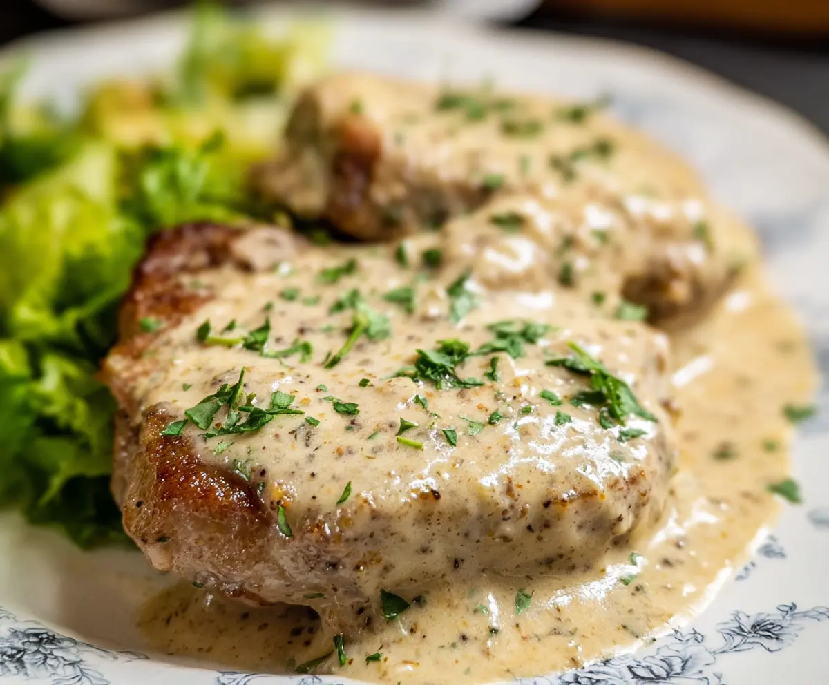 Crockpot Ranch Pork Chops