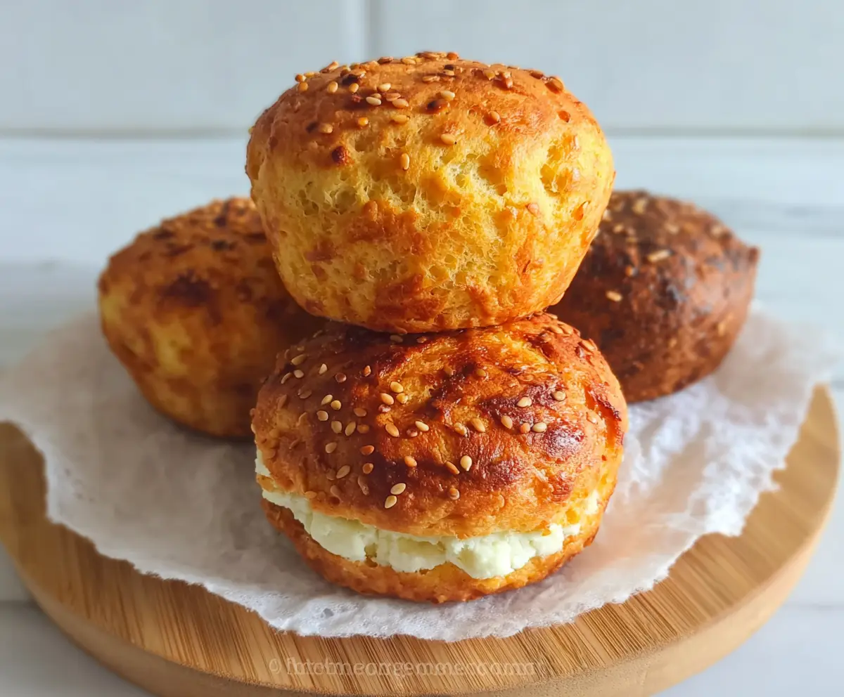 Egg Free High Protein Keto Cottage Cheese Buns
