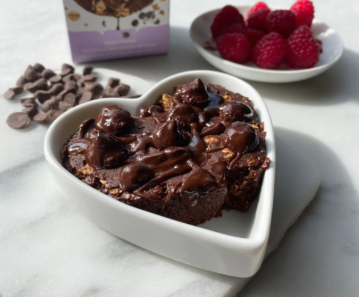 Healthy Chocolate Brownie Overnight Weetbix