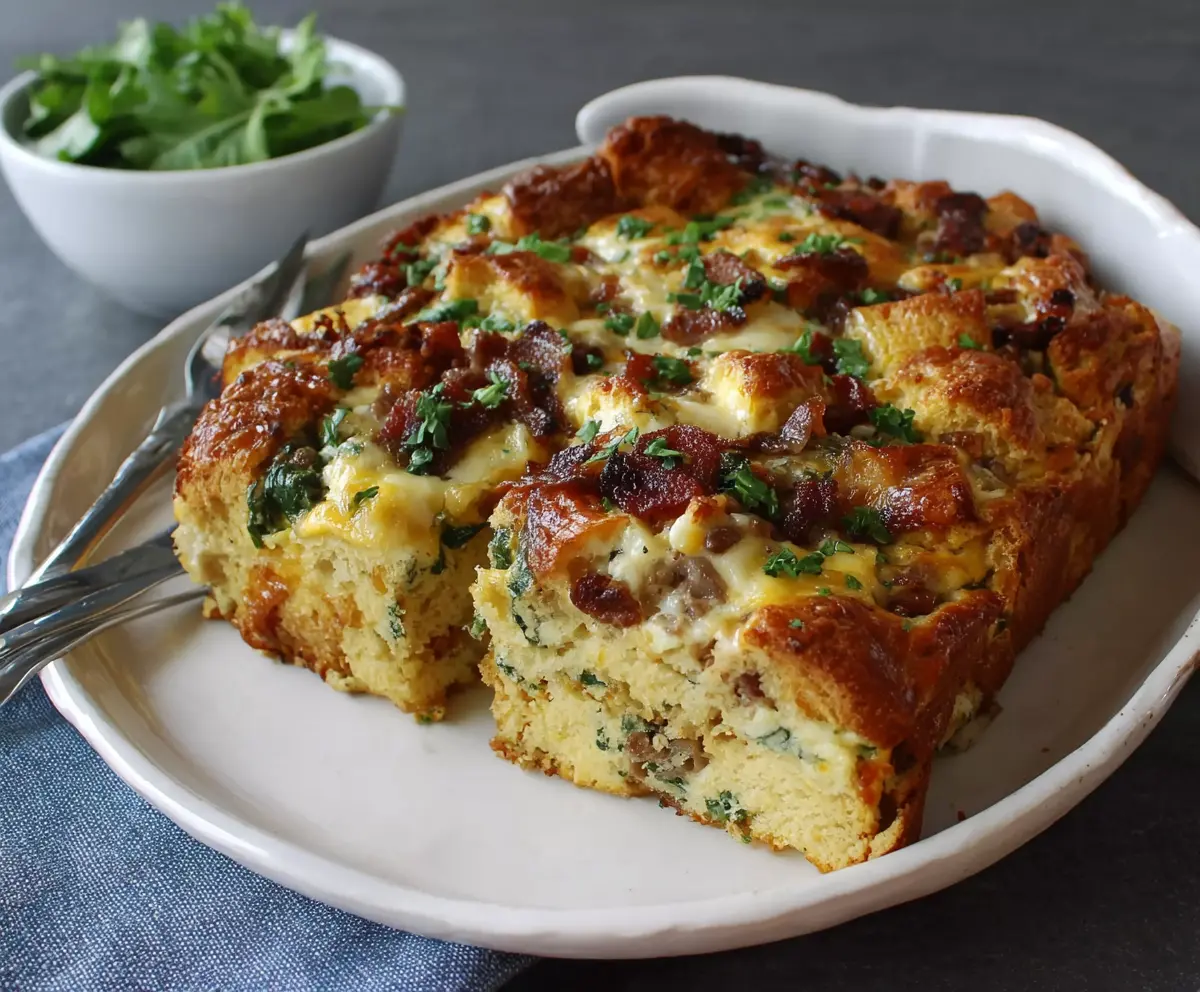 Italian Breakfast Strata