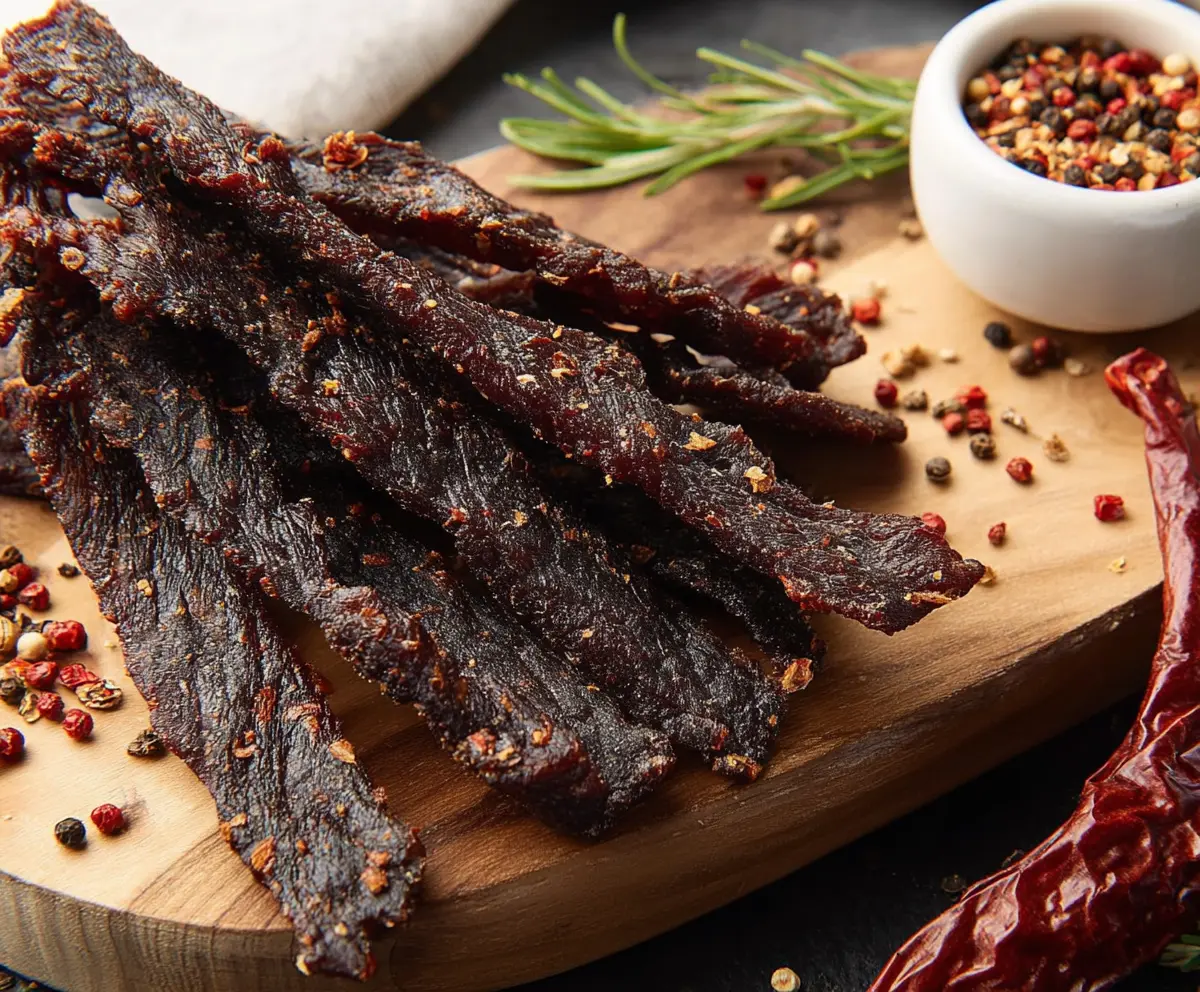 Peppery Beef Jerky