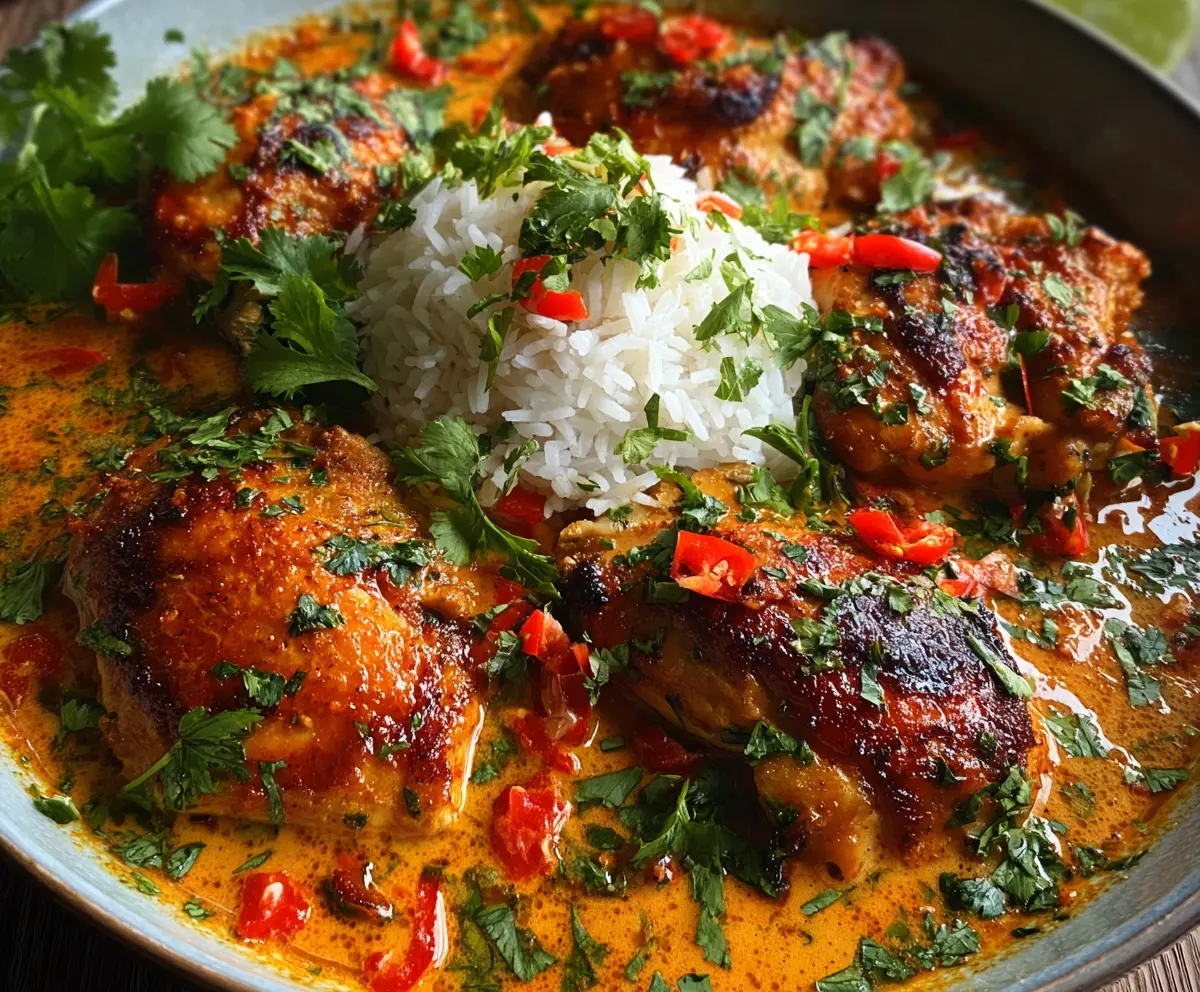 Spicy Brazilian Coconut Chicken Recipe
