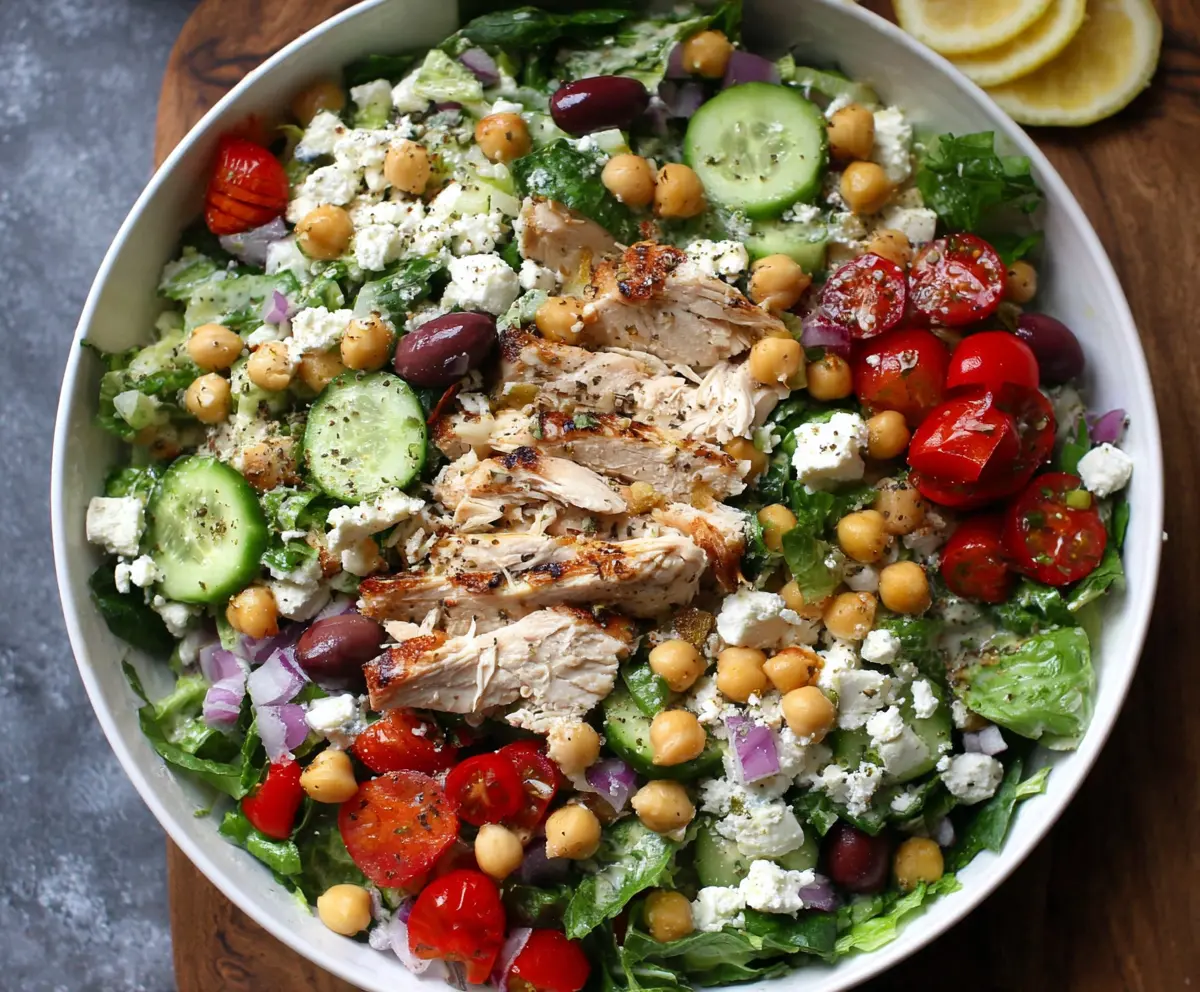 Chicken & Chickpea Power Salad