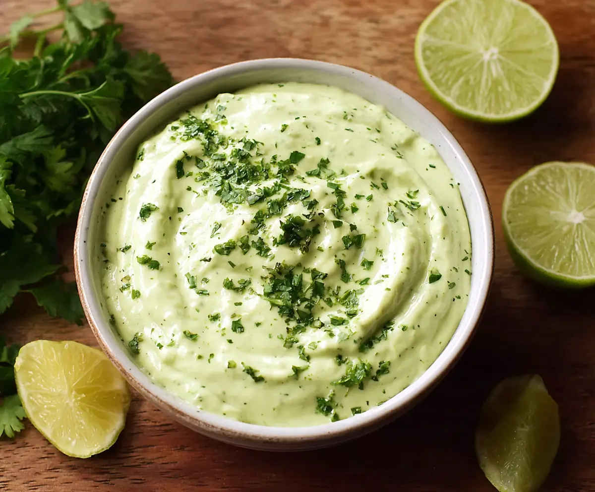 Creamy Avocado Cilantro Lime Dip