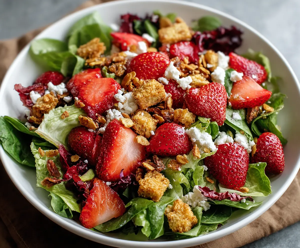 Strawberry Crunch Salad